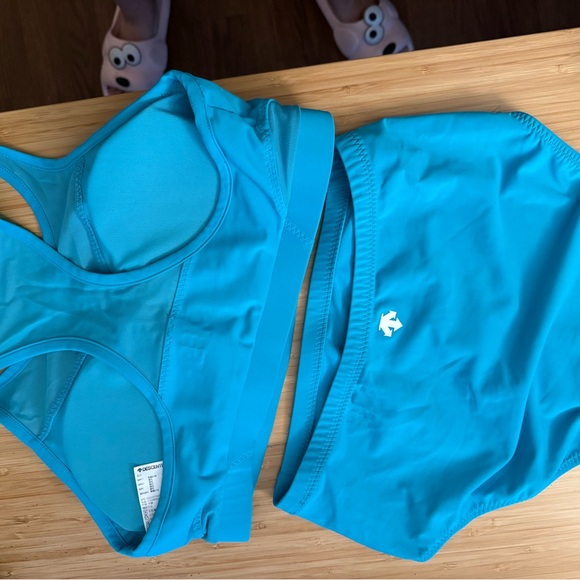 Descente Blue Bikini Set - Picture 2 of 6